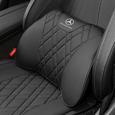 24 models of Mercedes-Benz seat cushions: Headrest - mercedes-benz-lumbar-support-1-piece-premium-black