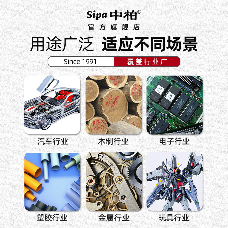 Zhongbai neumático de coche pluma de pintura pluma diseño de neumático blanco pluma de pintura impermeable no fácil de desvanecerse graffiti color