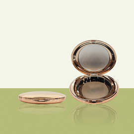 bb霜气垫盒包材12g空盒abs材质圆形按压翻盖散粉蜜粉化妆品塑料