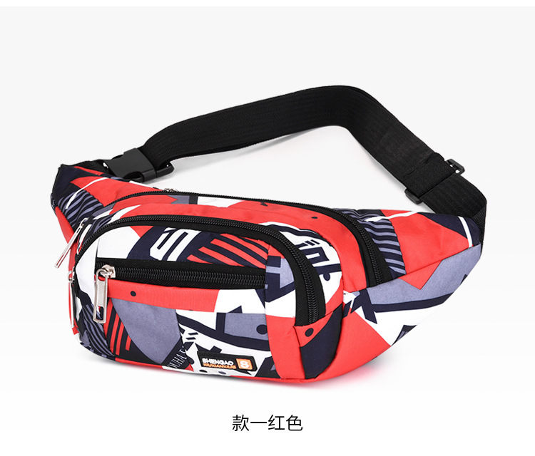 New men's and women's sports running crossbody waist bags, couple chest bags, men's cash register large-capacity mobile phone coin purses wholesale undefined