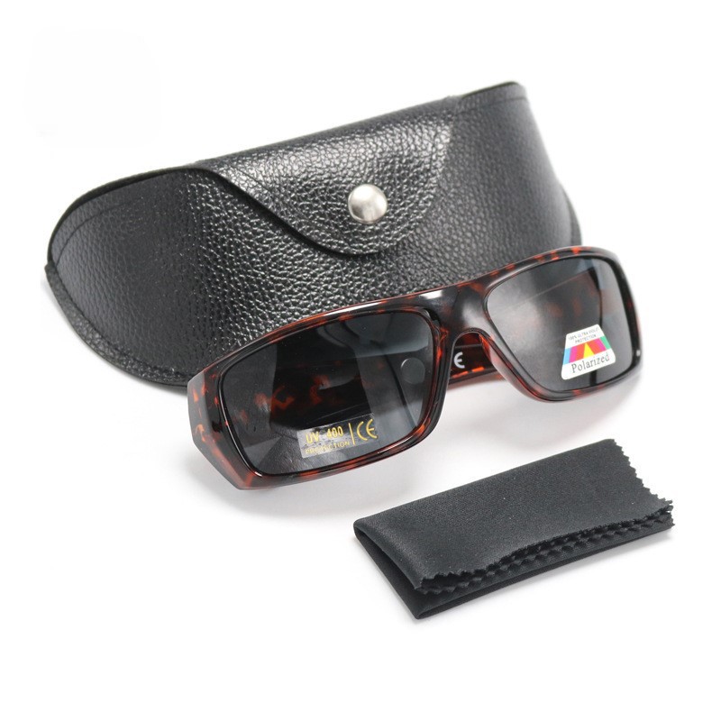 欧美时尚户外旅行偏光墨镜攀岩骑行磁铁运动镜跨境情侣套装太阳镜