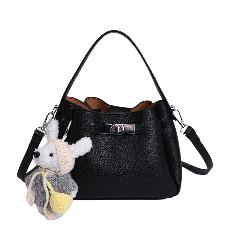Coreano de nicho de alta calidad canasta de verduras, bolso de cubo de mano para mujeres 2026 nuevo estilo extranjero, lujo ligero y versátil bolso de mochila