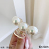 Big crab pin from pearl, hairgrip, elegant hair accessory for bath, shark, hairpins, South Korea, simple and elegant design