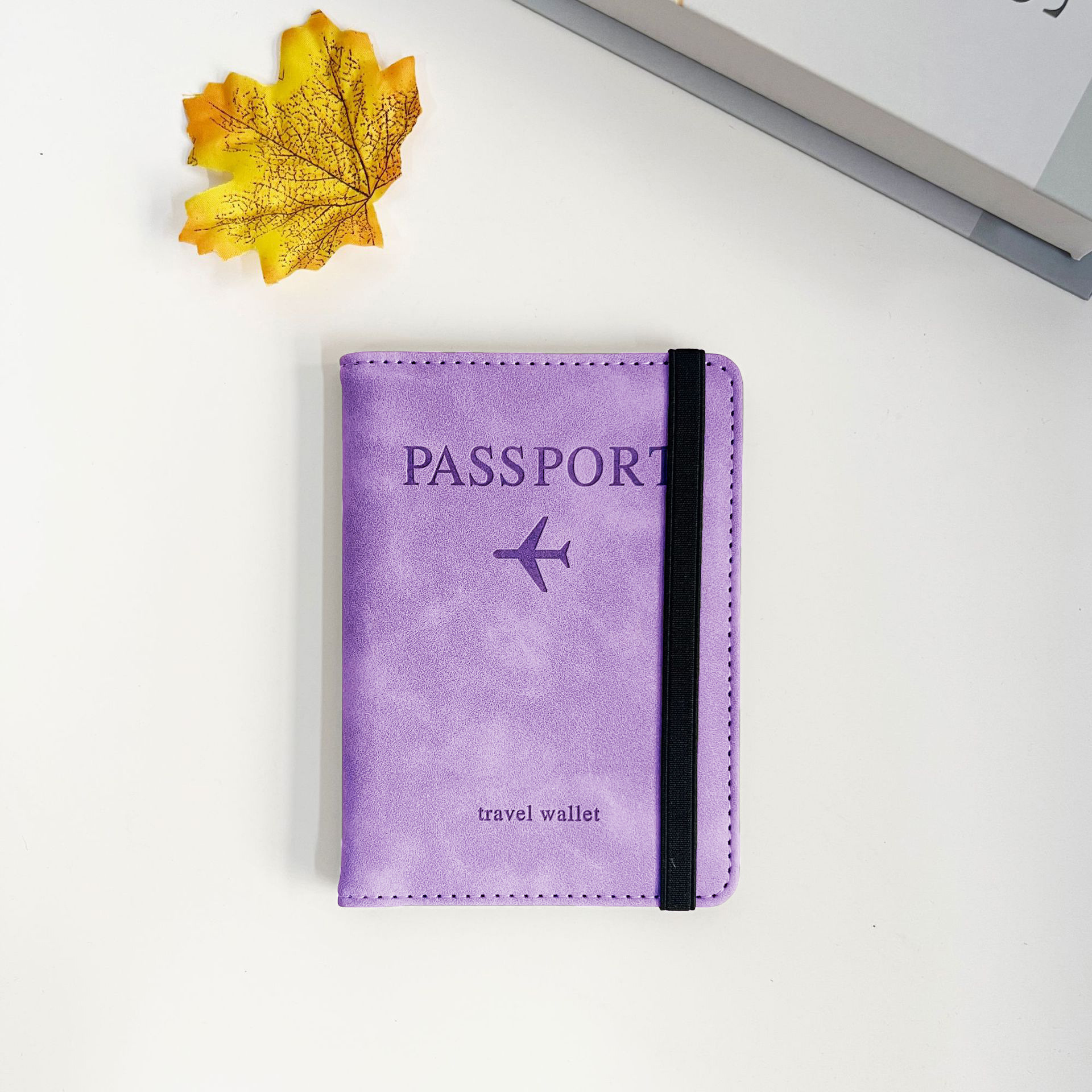 Travelwallet transfronteriza PU cuero titular de la tarjeta titular del pasaporte RFID pasaporte titular de la cubierta de múltiples funciones de la bolsa de identificación al por mayor