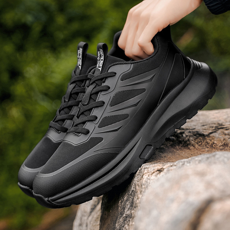 Men's Shoes 2025 New Mesh Sports and Leisure Hiking Shoes, Comfortable Hiking and Travel Breathable Shoes, Spring & Fall Walking Shoes