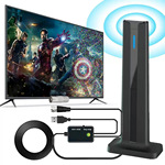 新款跨境热销高清DTMB数字电视天线地面波信号增强器室内接收天线