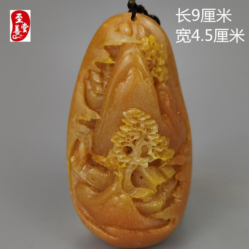 仿寿山石雕田黄石下江南风水玄关摆件玉石观赏奇石