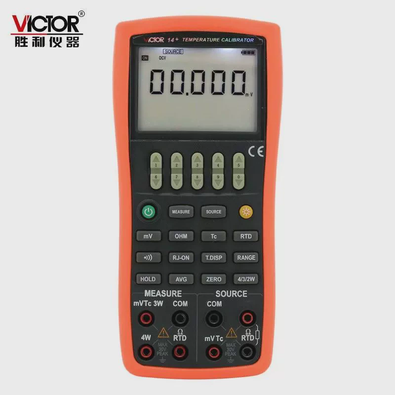Многофункциональный калибратор Victor 14+ для измерительных приборов, универсальный калибратор процесса