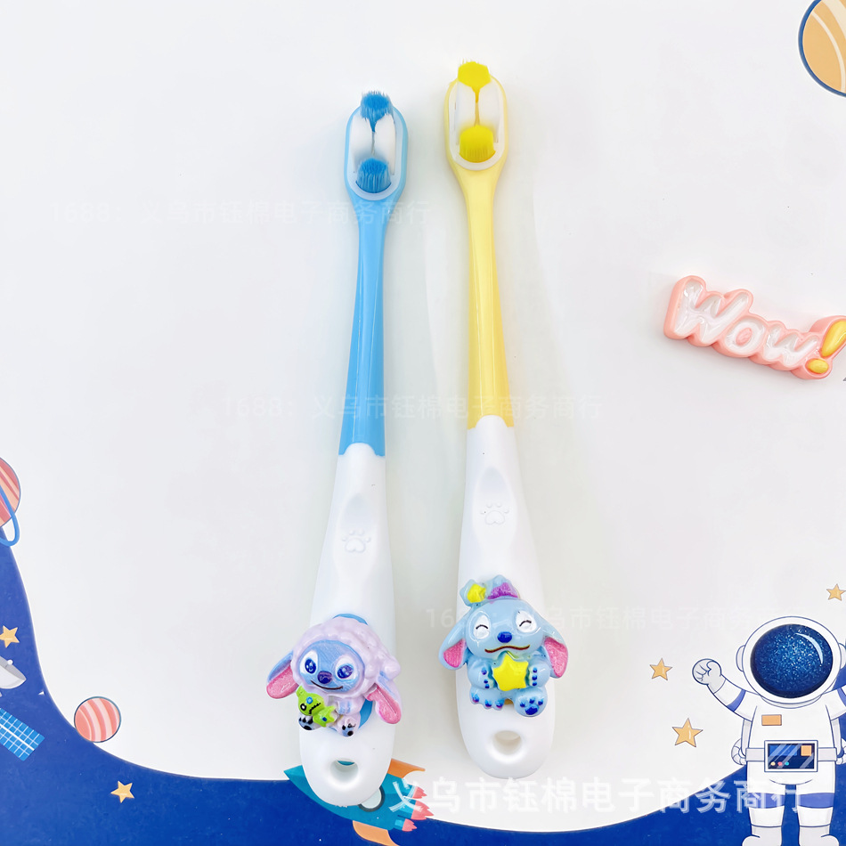 Cepillo de Dientes Infantil de Cerdas Suaves de 3 a 12 Años para Niños image 13
