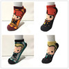 Magic Academy of Gryphin Domotelin Badge Sets around socks, sock socks, cartoon students, men and women spot in men and women