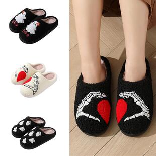A 69393 Love Plush Warm Cotton Slippers ����ë�q��ů����Ь