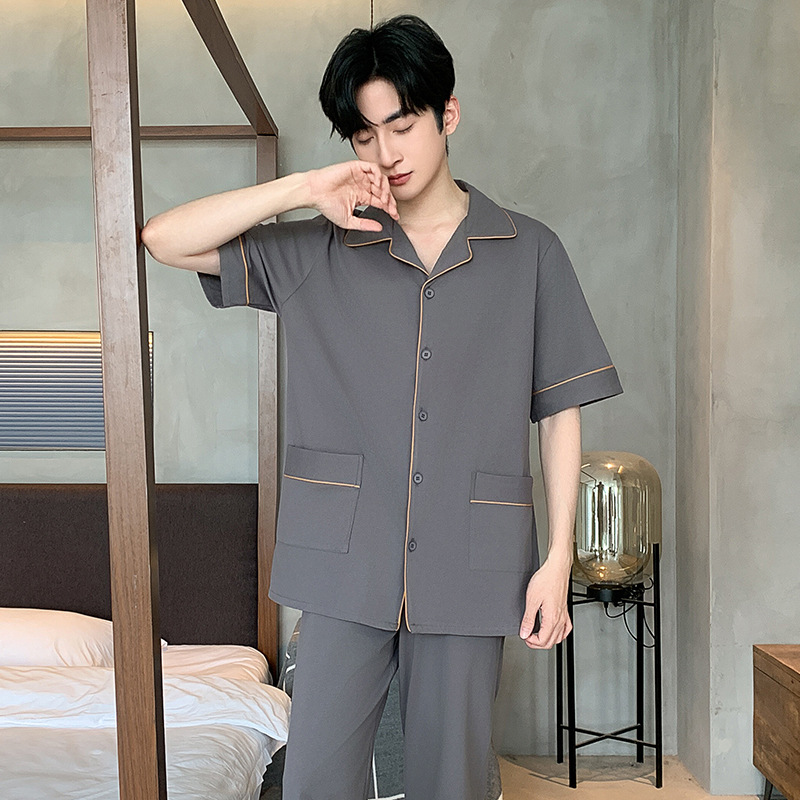 D7004 반팔 다크그레이