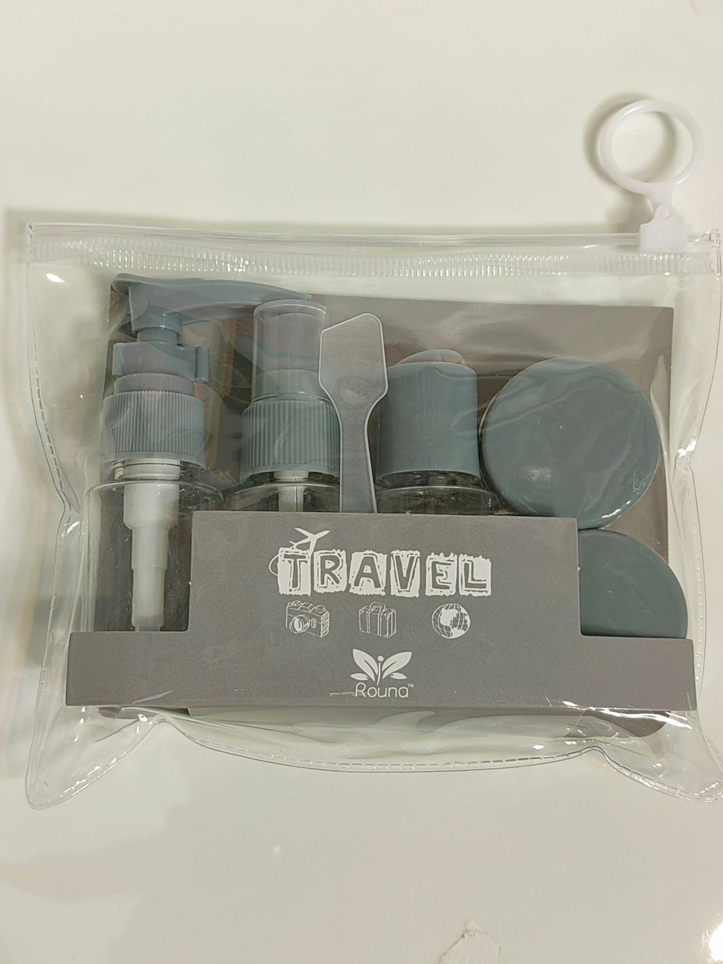 Botella de viaje portátil MOQ 30ml 10g Conjunto de botella de viaje de enlace de cliente individual