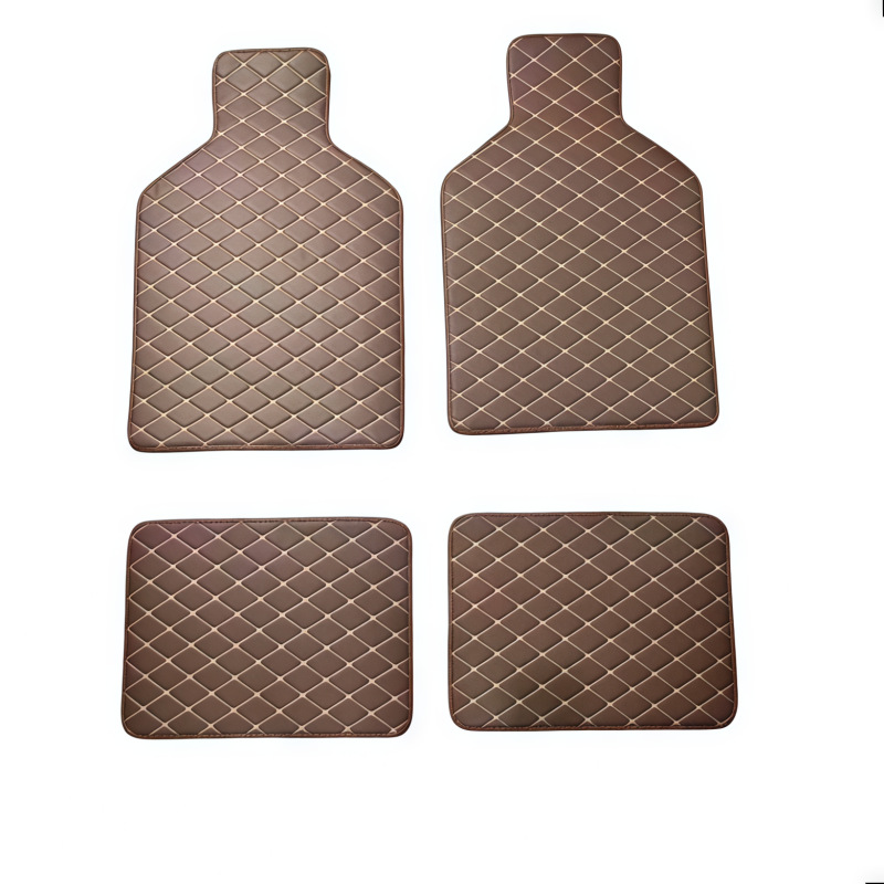 Cross-Border Car Floor Mats Temu Amazon Flat Bottom