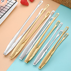 Korean Style BBQ Steak Turning Fork 304 Stainless Steel Kitchen Grill Steak Turning Fork BBQ Fork Thick Serving Fork Food Spatula