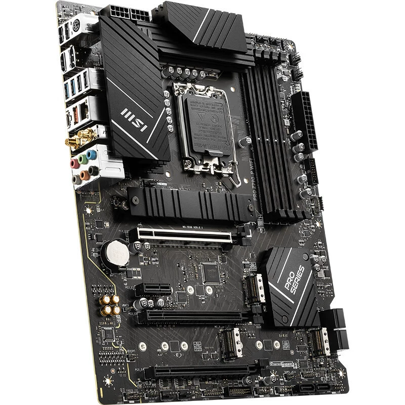 Совместимая материнская плата Intel MSI Pro Z790-P WiFi DDR5, поддержка процессоров 12/13‑го поколения