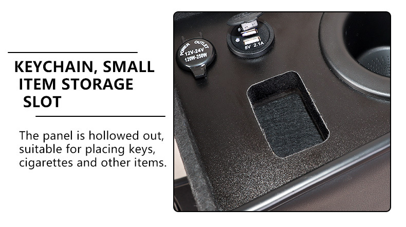Suitable for Vinfast Vf3 Armrest Box Center Console Vf5 Modified Car Accessories Vf6 Overseas Version Storage Box