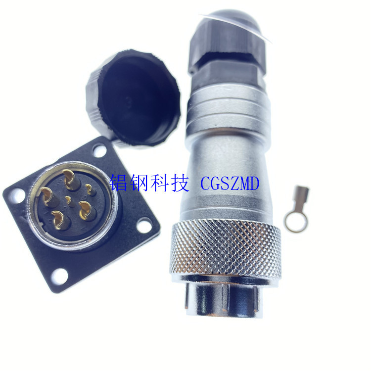 IP67 ���� WS WY WF20/24-6TI/Z ���ղ�ͷ 6 о PG ����β��