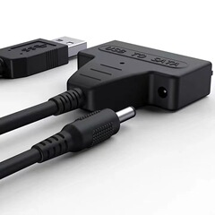 ドライブケーブル2.5/3.5インチハードディスク互換デスクトップノートパソコンssd電源ポート付きusb3.0