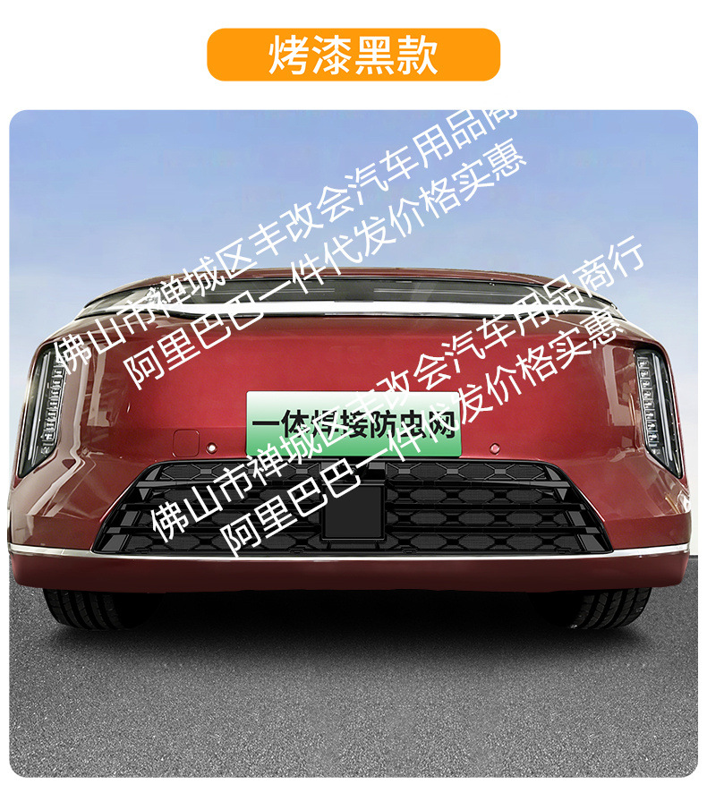 Suitable for Byd Datang Integrated Welded Car Insect-Proof Net Front Grille Special Modified Decorative Strip Accessories
