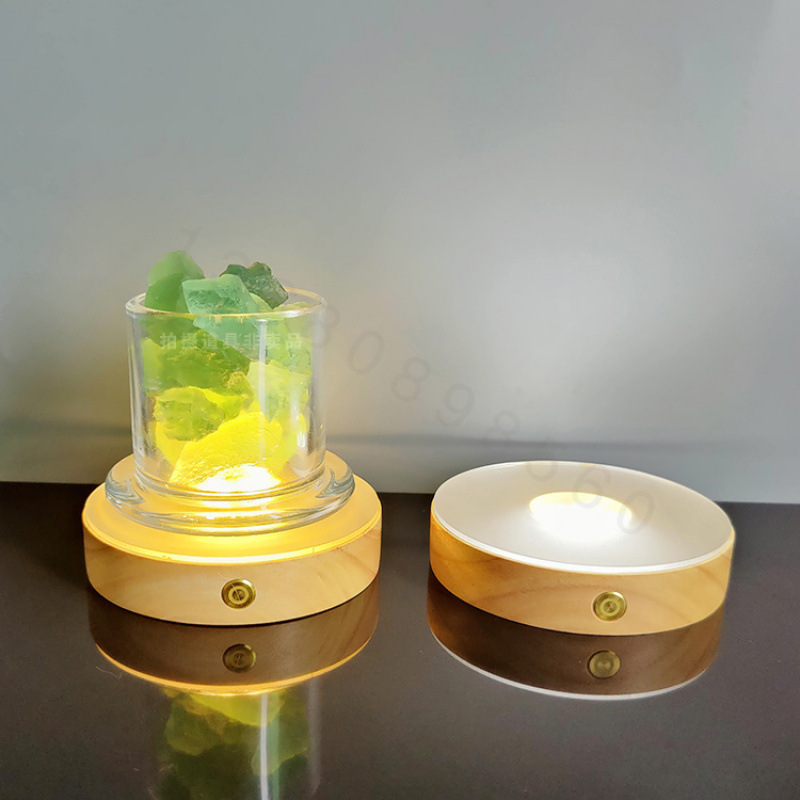 ワイングラスランプホルダー寝室 DIY 発光ベースホルダー家庭用装飾品ライト LED コースターバー|undefined