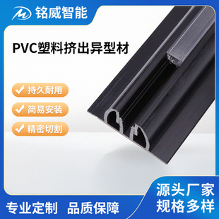 Customized Pvc Plastic Extrusion Profile Processing Various Specifications and Colors Pvc Plastic Extrusion Profile Processing