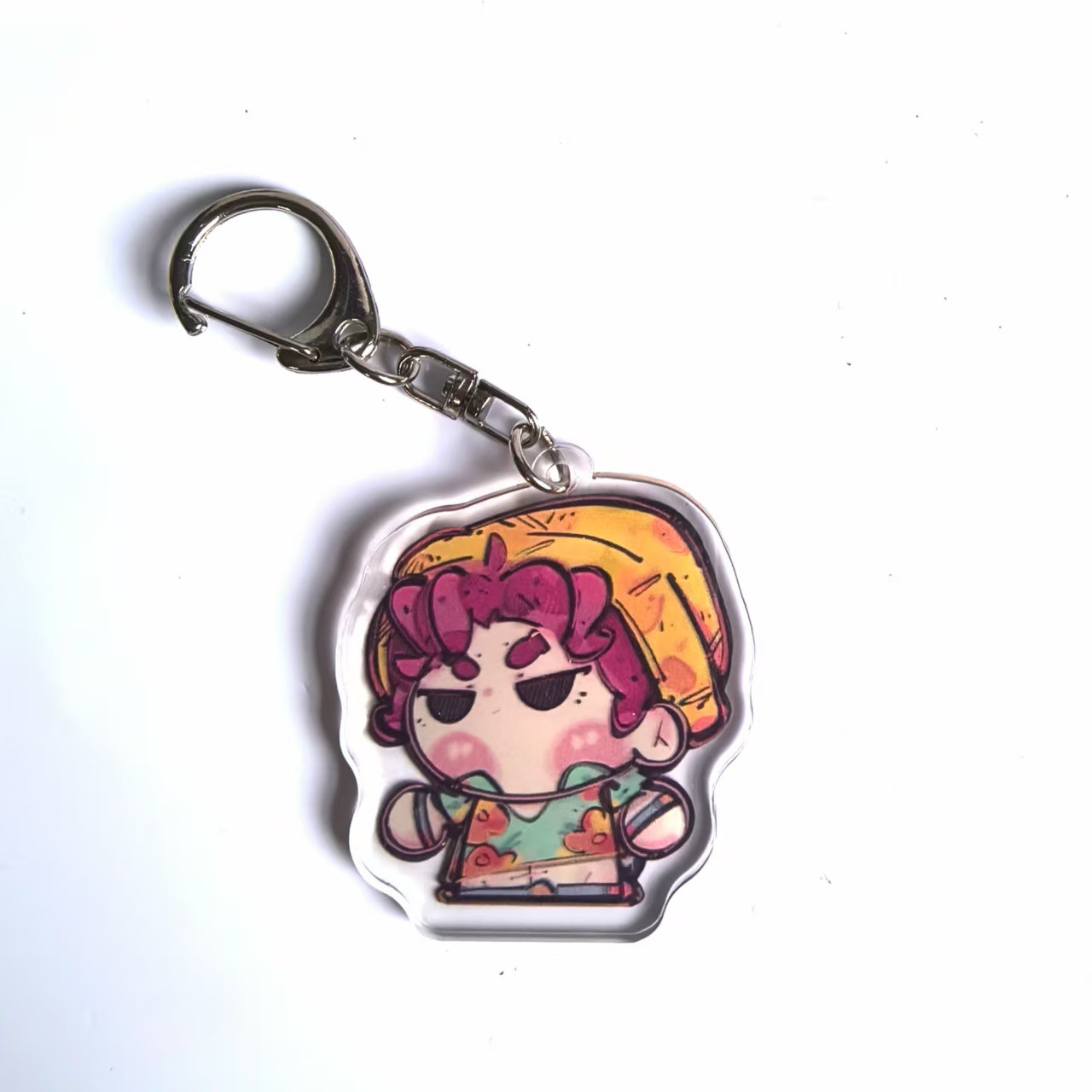 KPOP Caza de brujas perimetral llavero acrílico colgante bolso escolar de alto valor bonito decoración pequeño regalo