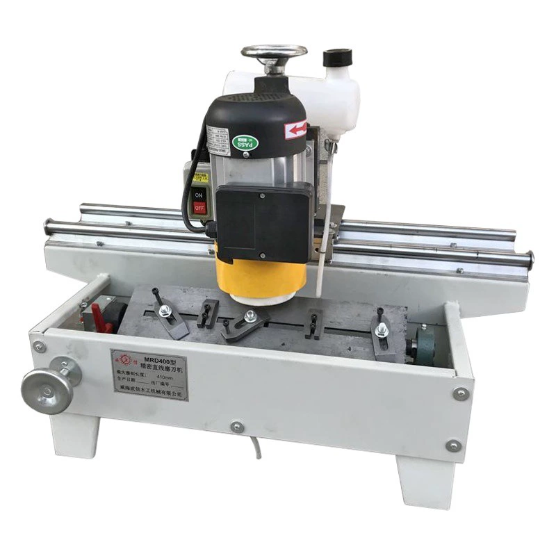 Деревообработка точилка Линейная направляющая Электрическая точилка Небольшой горизонтальный прямой лезвие строгальный станок точилка