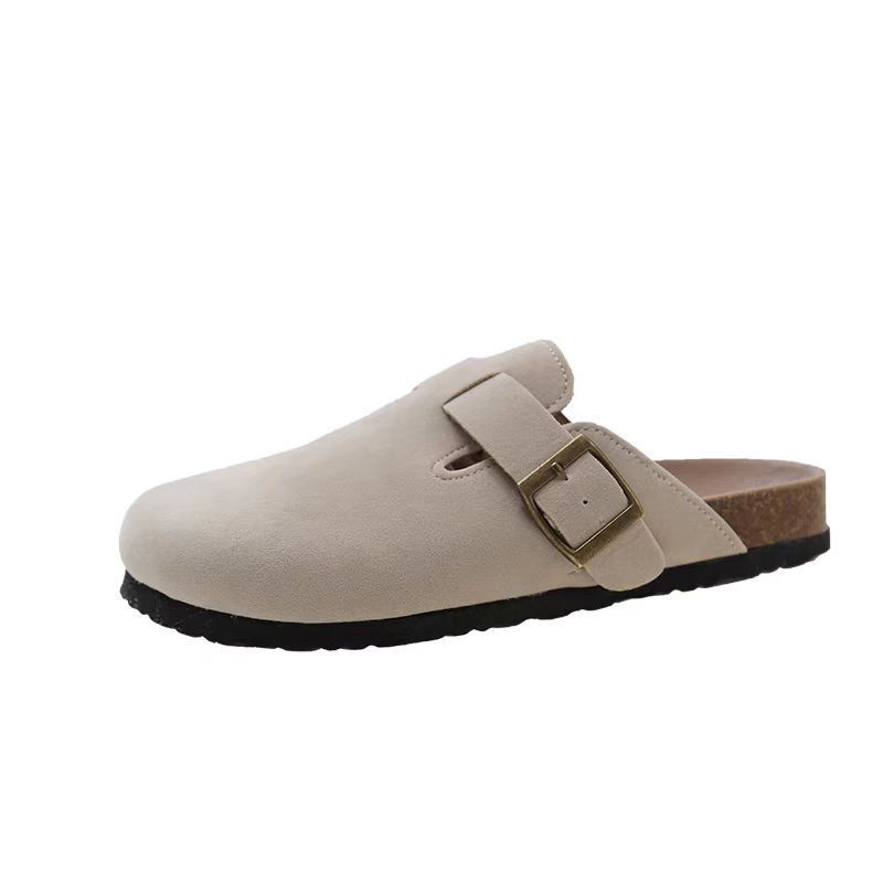 Zapatillas de Mujer Estilo Birkenstock con Suela Gruesa, Estilo Retro, Nuevas, Sin Cordones, Punta Cerrada, Antideslizantes image 6