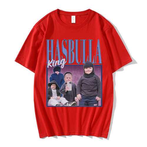 Hasbulla Fighting Meme T-Shirt for Men and Women - Mini Khabib Blogger