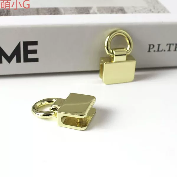 Bag Accessories Hardware Metal Chain Crossbody Bag Shoulder Strap Adjusting Buckle Horseshoe D Buckle Removable Screw Small Lug