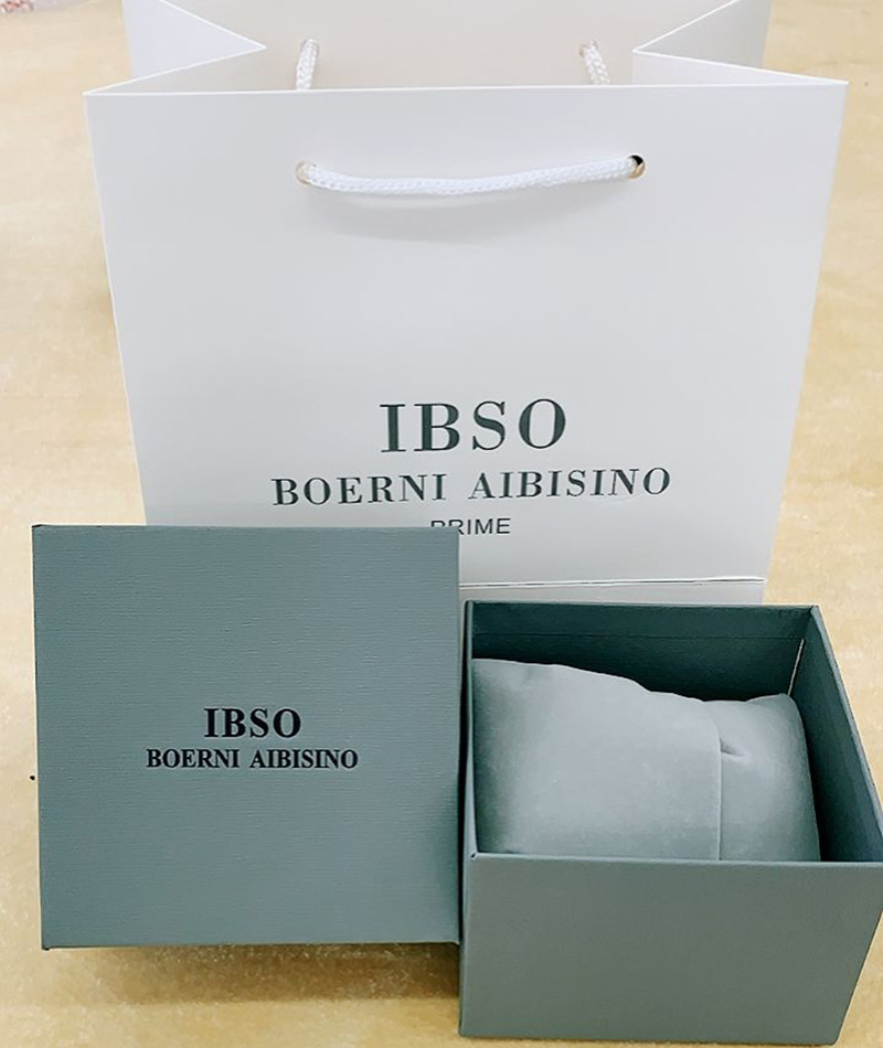 IBSOBOX001 nueva caja de reloj caja de regalo caja de embalaje solo bolso de regalo