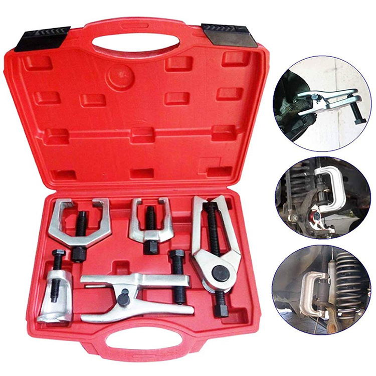 Herramienta de desmontaje de cabeza de bola multifuncional Extractor de cabeza de bola de coche brazo oscilante inferior Barra de amarre removedor de cabeza de bola extractor