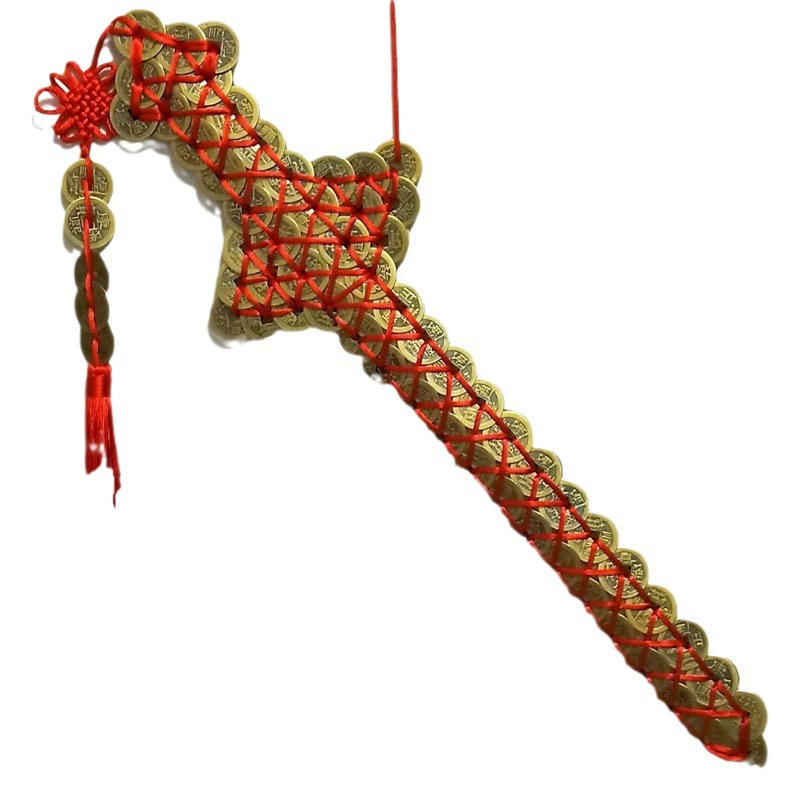 Чистая медь Пять Императоров Медный Меч Древний Меч Цян Меч Цян Меч Золотая Меч Цян Лин Чжэнъин Кинореквизит с оптовой продажей