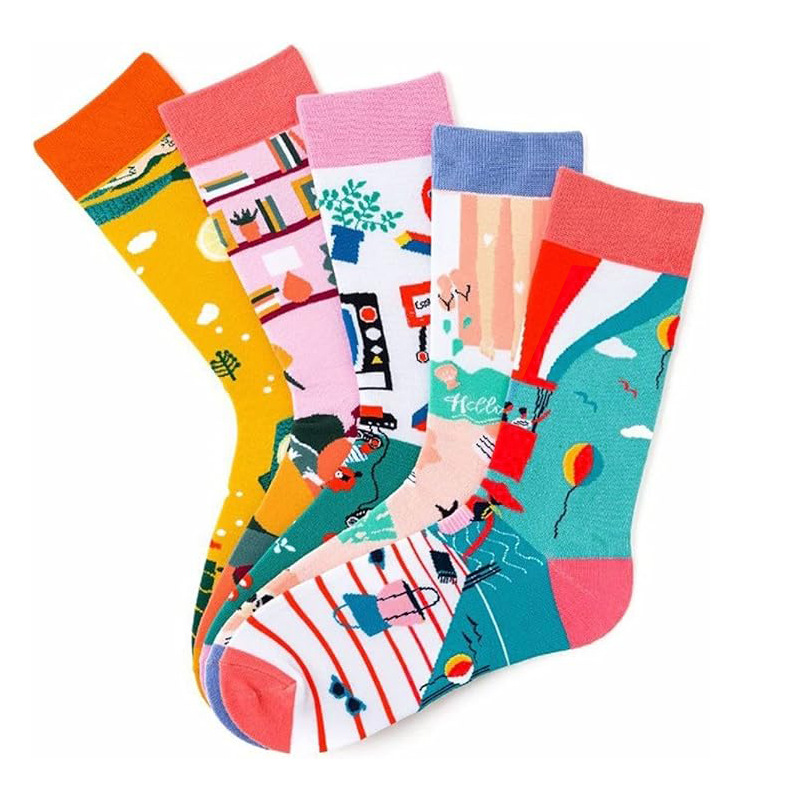 45g Weight Socks Classification Socks Lingerie Type Cotton (more than 50%) Fabric Type A Pair Quantity Casual, Daily Occasion Color Block Pattern All Seasons Season Unisex Gender Cute Style A Pair Cute Unisex Color Block Cotton (more Than 50%) Ankle Socks 3