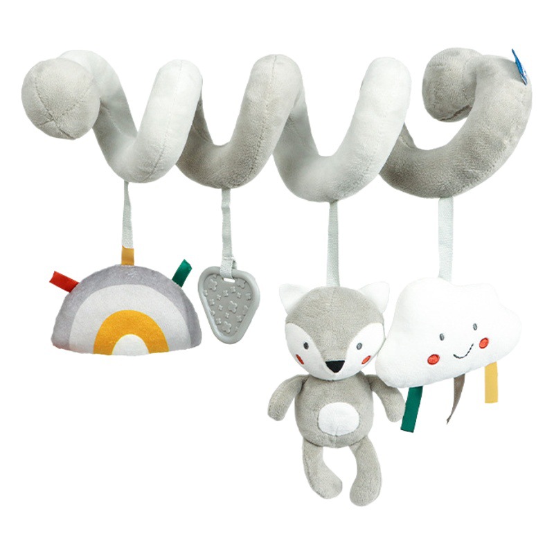 Transfronterizo nuevo bebé animal cama bobinado bebé educación temprana cama colgante juguete carrito de bebé colgante al por mayor en stock