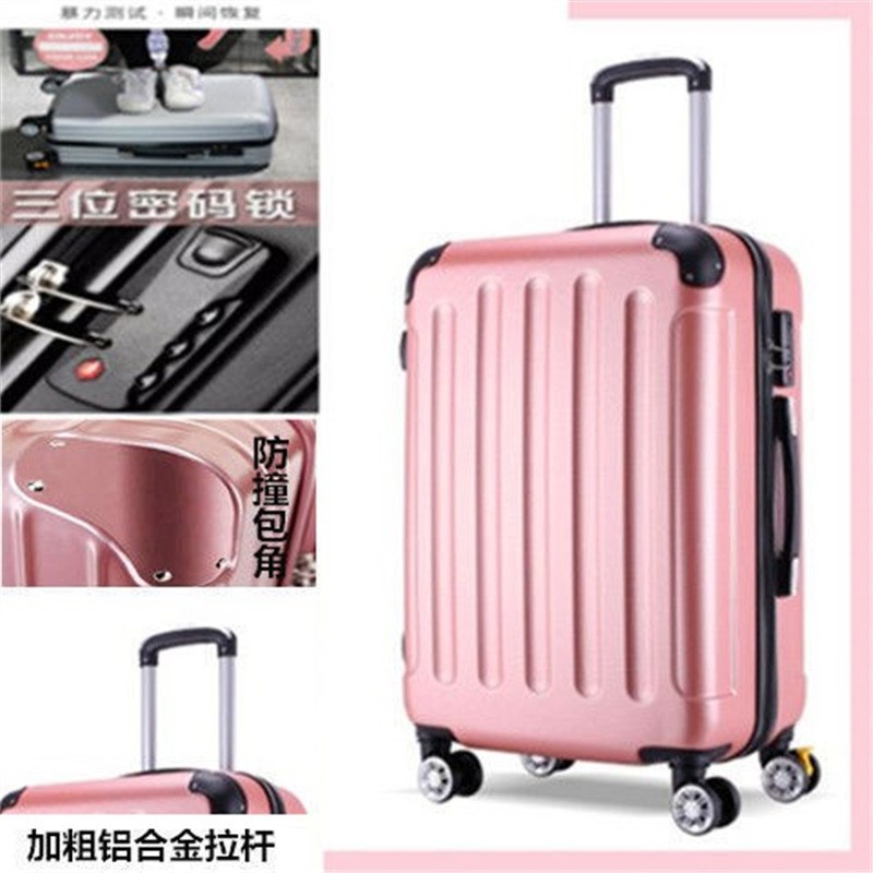 Maleta trolley 24 pulgadas 22 pulgadas maleta para estudiantes maleta para hombres y mujeres maleta de embarque caja de contraseña de 20 pulgadas 26 pulgadas cuero