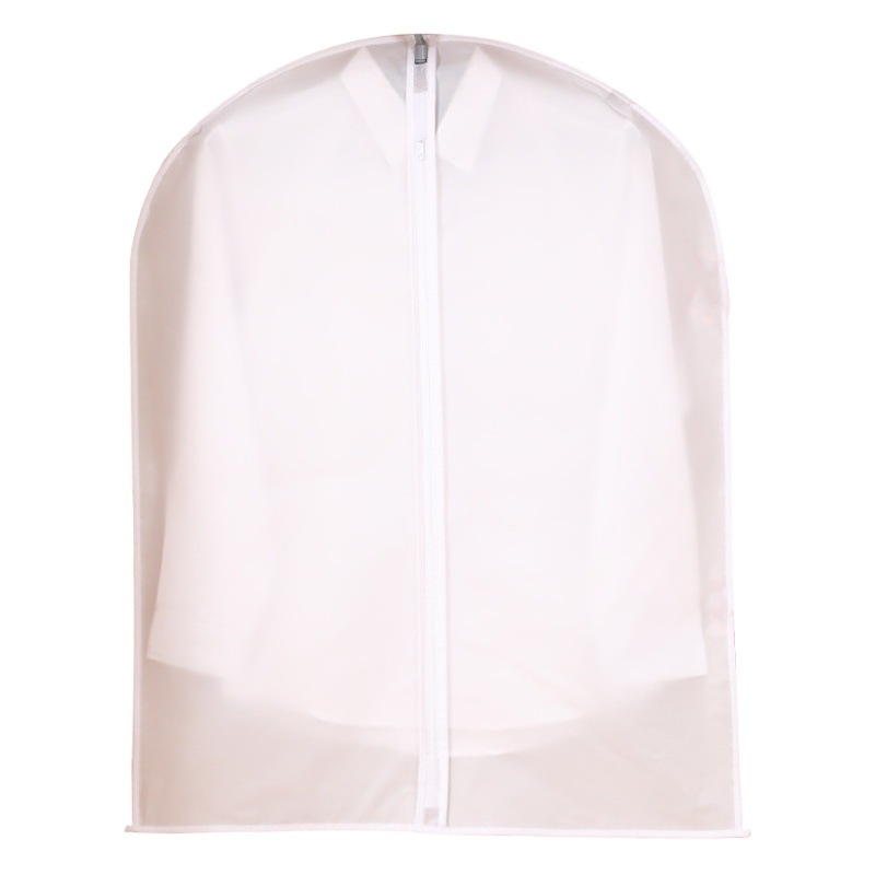 Ropa cubierta de polvo transparente engrosada bolsa de polvo lavable PEVA cubierta de polvo del Hogar Abrigo traje cubierta de ropa bolsa colgante