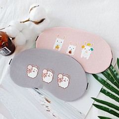 夢禾可愛動物睡眠眼罩遮光睡覺熱敷冰敷眼罩冰袋兒童學生眼罩批發