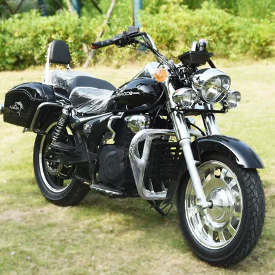 Factory Customized Export Retro Prince Style Electric Motorcycle Exported to Russia and Central Asia 72V3000W High Power