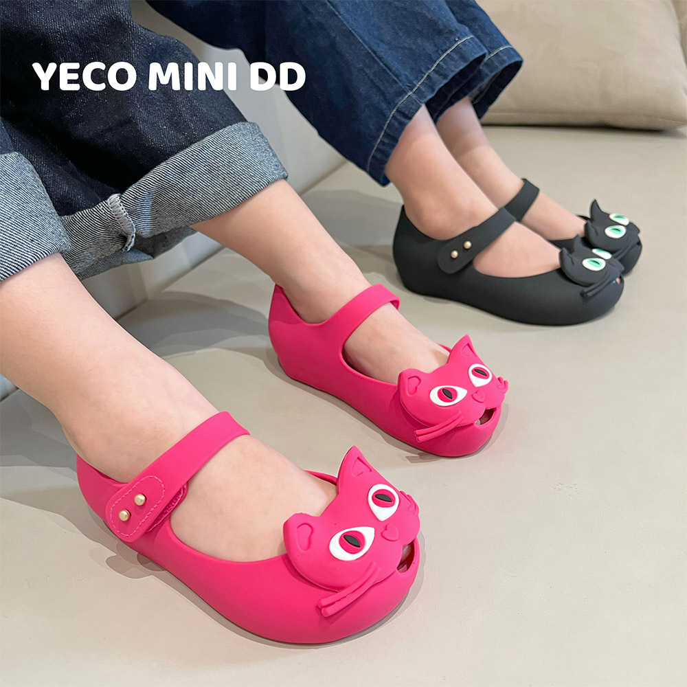 2023 sommer Neue Katze Mädchen Sandalen Baby Gelee kinder Strand Prinzessin Nette Schuhe Koreanische Ausgabe Frauen_voghion.com