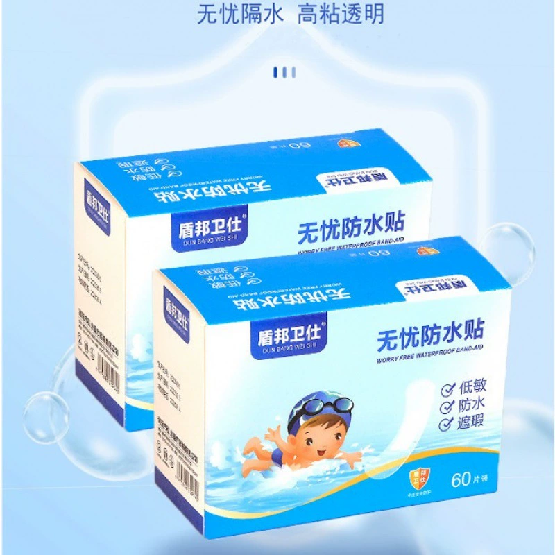 Transparent waterproof waterproof sticker, breathable soft light and thin leg stickers