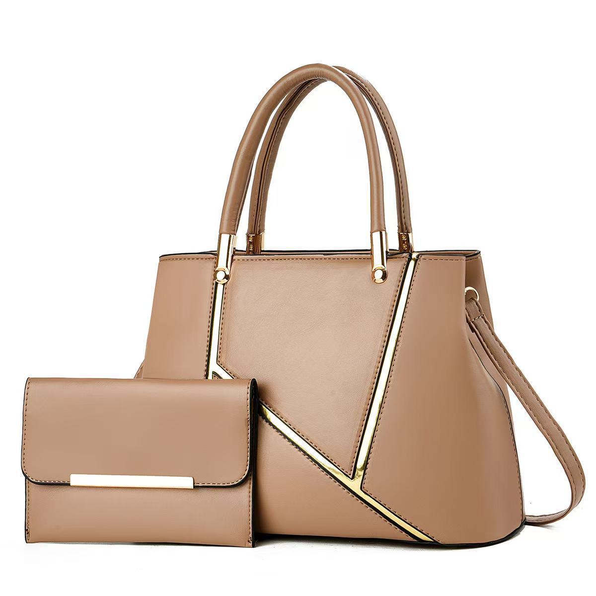 Bolso de mujer de empalme 2025 nuevo bolso de mujer de gran capacidad bolso de mano para mamá mochila de hombro