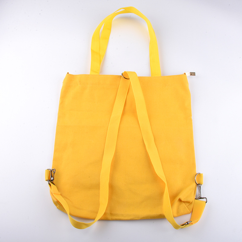 Los fabricantes de Dongguan suministran bolsas de compras modernas, bolsas de lona, bolsos de hombro estilo coreano, y pueden imprimir logotipos para almacenamiento.