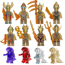 跨境战士积木人偶超级英雄钢铁忍者积木批发拼装玩具专供外贸