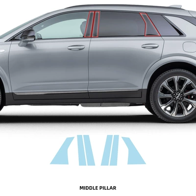 Car paint protective film – Xt5 Special Transparent Film Tpu - a-pair-of-b-pillar-tpu-membranes-imported-tpu-film-specially-cut-for-special-vehicles