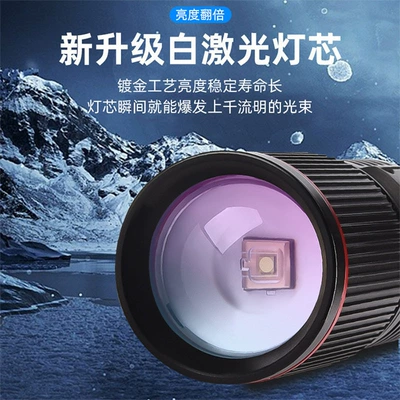 Military-Grade Long-Lasting Rechargeable Strong – UV fənərlər