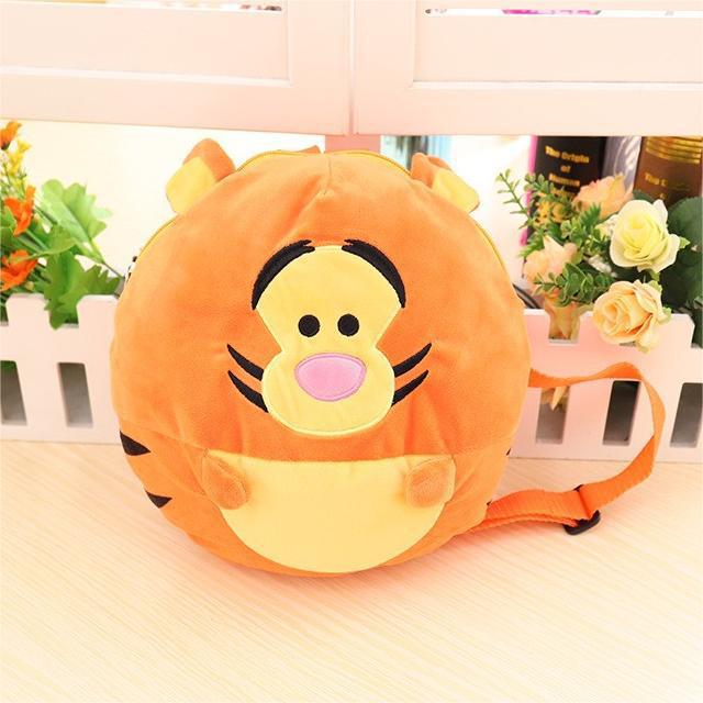 Aojierweini Bear Cute Ball Children's Backpack Kindergarten Plush Shoulder Small Bag Spring Outing Gift Wholesale Foreign Trade