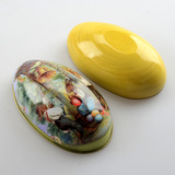 Жестяная коробка для пасхальных яиц, праздник полнолуния, коробка для яиц, свадебная жестяная коробка для конфет, рождественская жестяная коробка для хранения, декоративная коробка