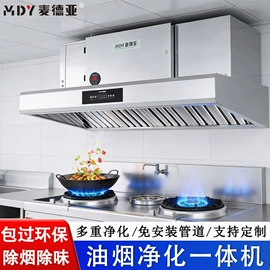 油烟净化设备;不脱硫除尘;废气处理设备